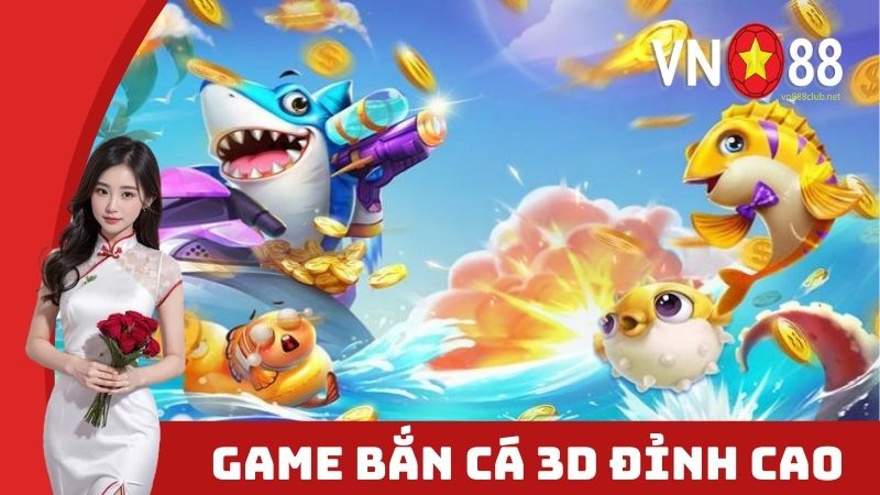 Săn cá 3D có đồ họa đẹp mắt