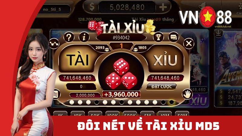 Đôi nét về tài xỉu MD5