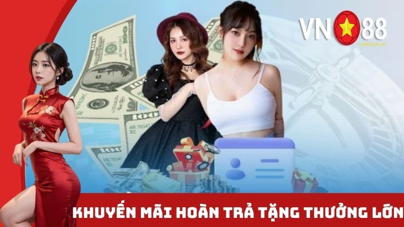 Khuyến mãi hoàn trả tặng thưởng lớn