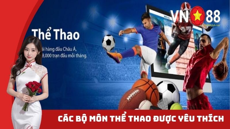 Top môn thể thao uy tín